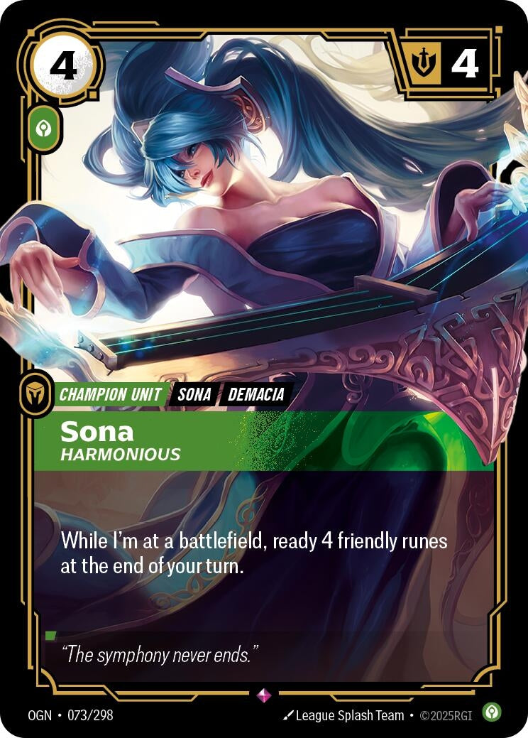 Sona, Harmonious (073/298) (OGN)