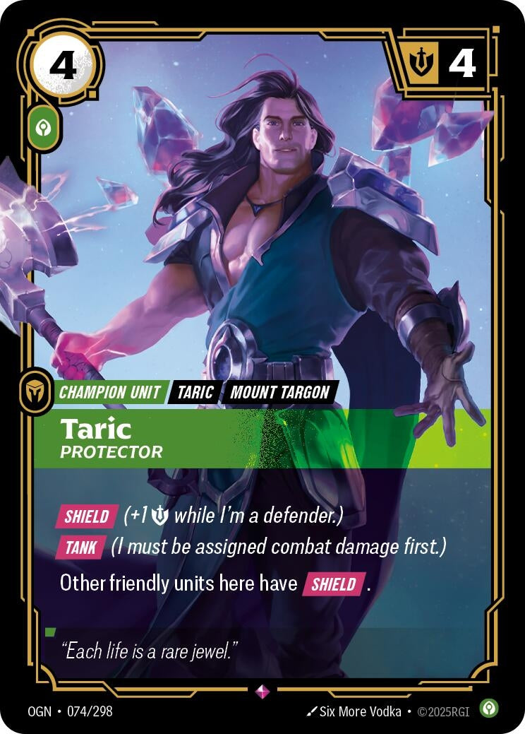 Taric, Protector (074/298) (OGN)