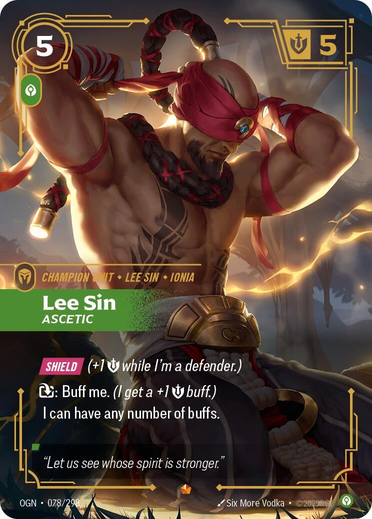 Lee Sin, Ascetic (078/298) (OGN)