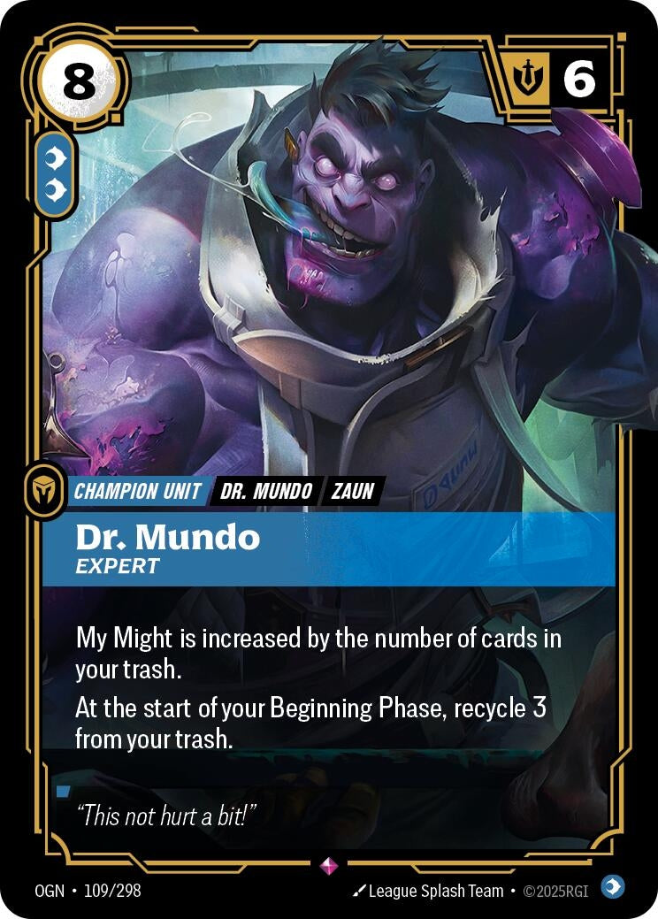 Dr. Mundo, Expert (109/298) (OGN)