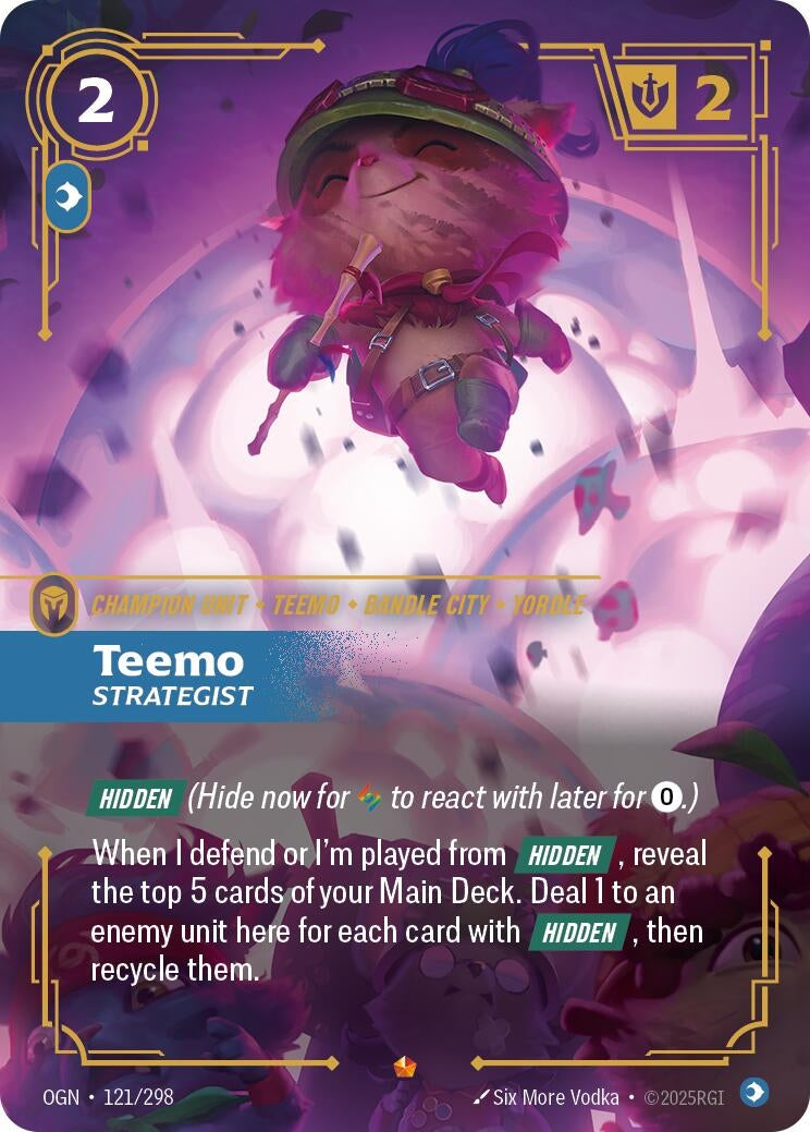 Teemo, Strategist (121/298) (OGN)