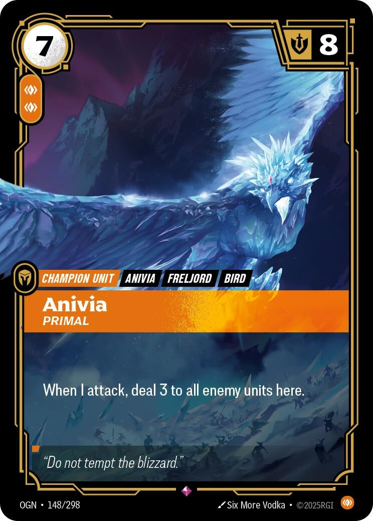 Anivia, Primal (148/298) (OGN)