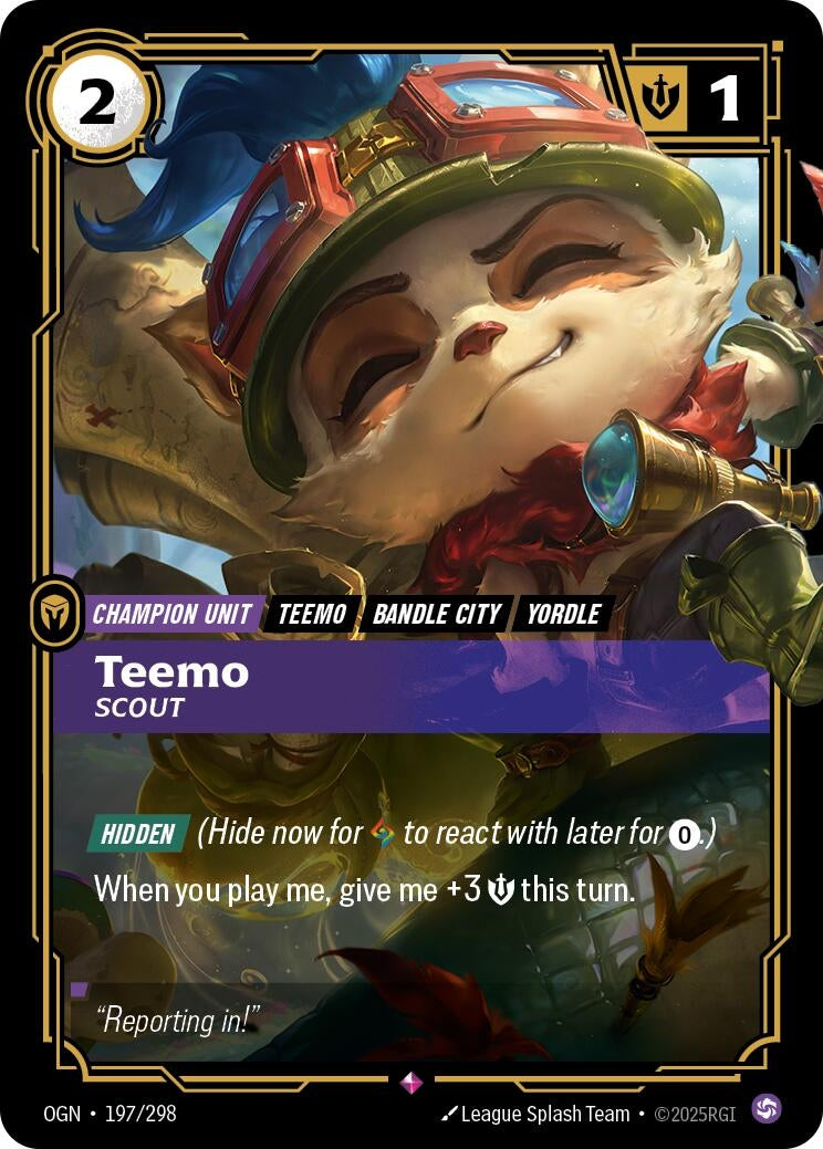 Teemo, Scout (197/298) (OGN)