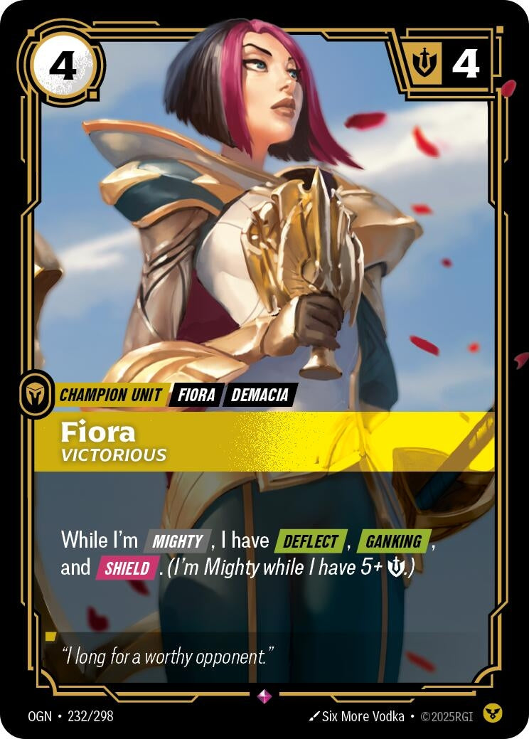 Fiora, Victorious (232/298) (OGN)