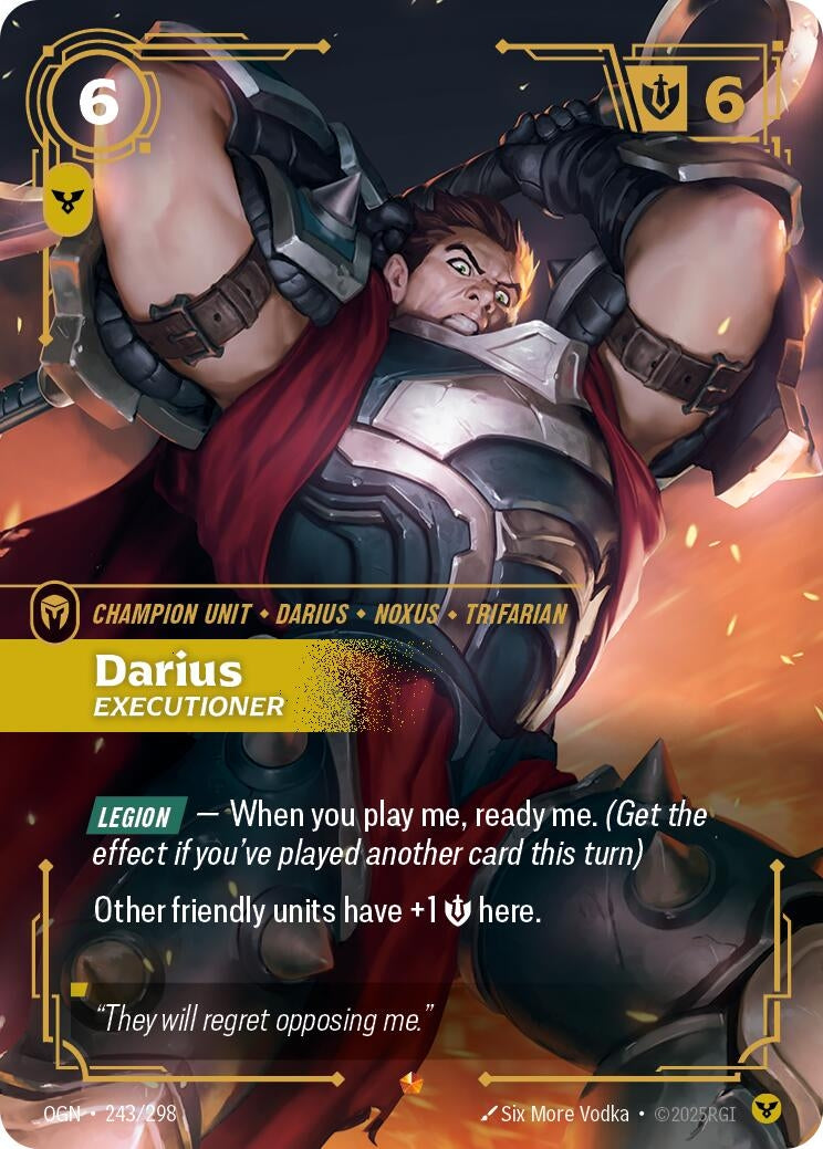 Darius, Executioner (243/298) (OGN)
