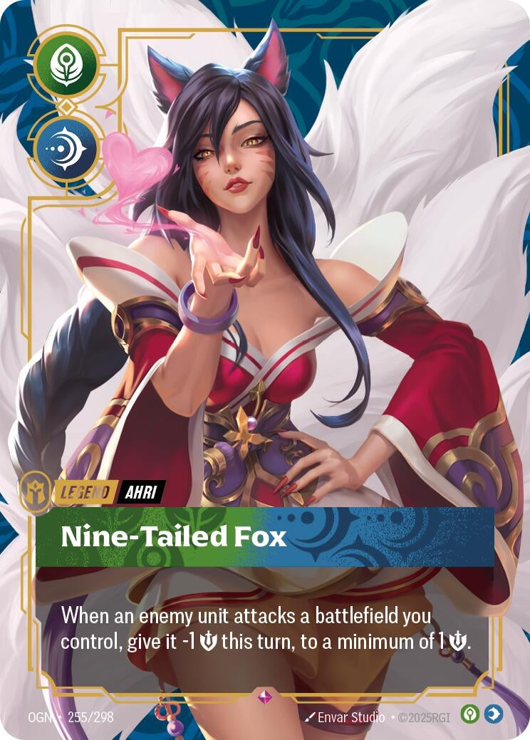 Ahri, Nine-Tailed Fox (255/298) (OGN)