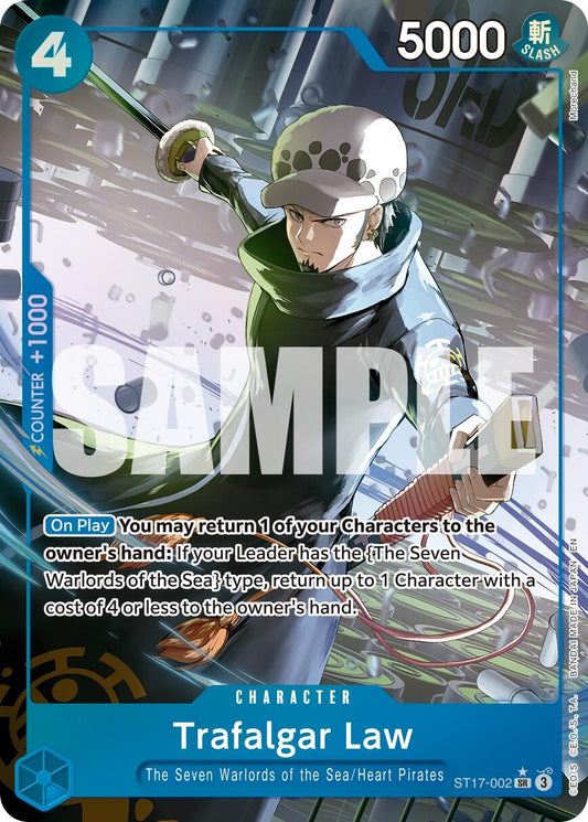Trafalgar Law - ST17-002 (Alternate Art) (ST17-002) (PRB-02)
