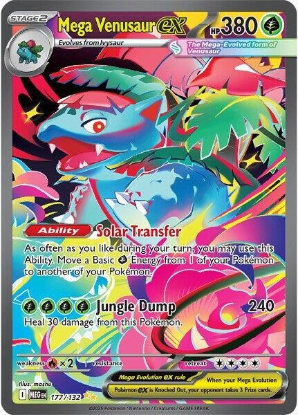 Mega Venusaur ex (177/132) (MEG)