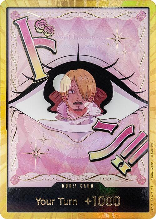 DON!! Card (Pudding) (Gold) (PRB-02)