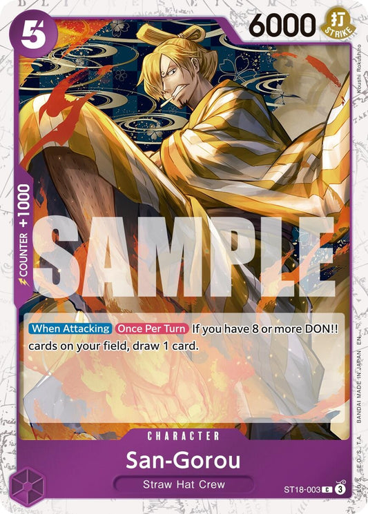 San-Gorou (Pirate Foil) (ST18-003) (PRB-02)