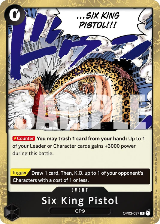 Six King Pistol (Reprint) (OP03-097) (PRB-02)