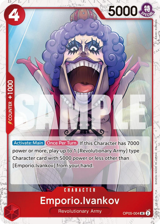 Emporio.Ivankov (Pirate Foil) (OP05-004) (PRB-02)