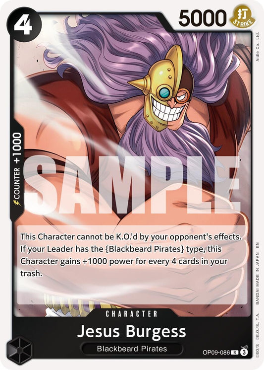 Jesus Burgess (Reprint) (OP09-086) (PRB-02)
