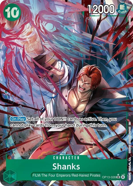 Shanks (028) (Alternate Art) (OP13-028) (OP13)