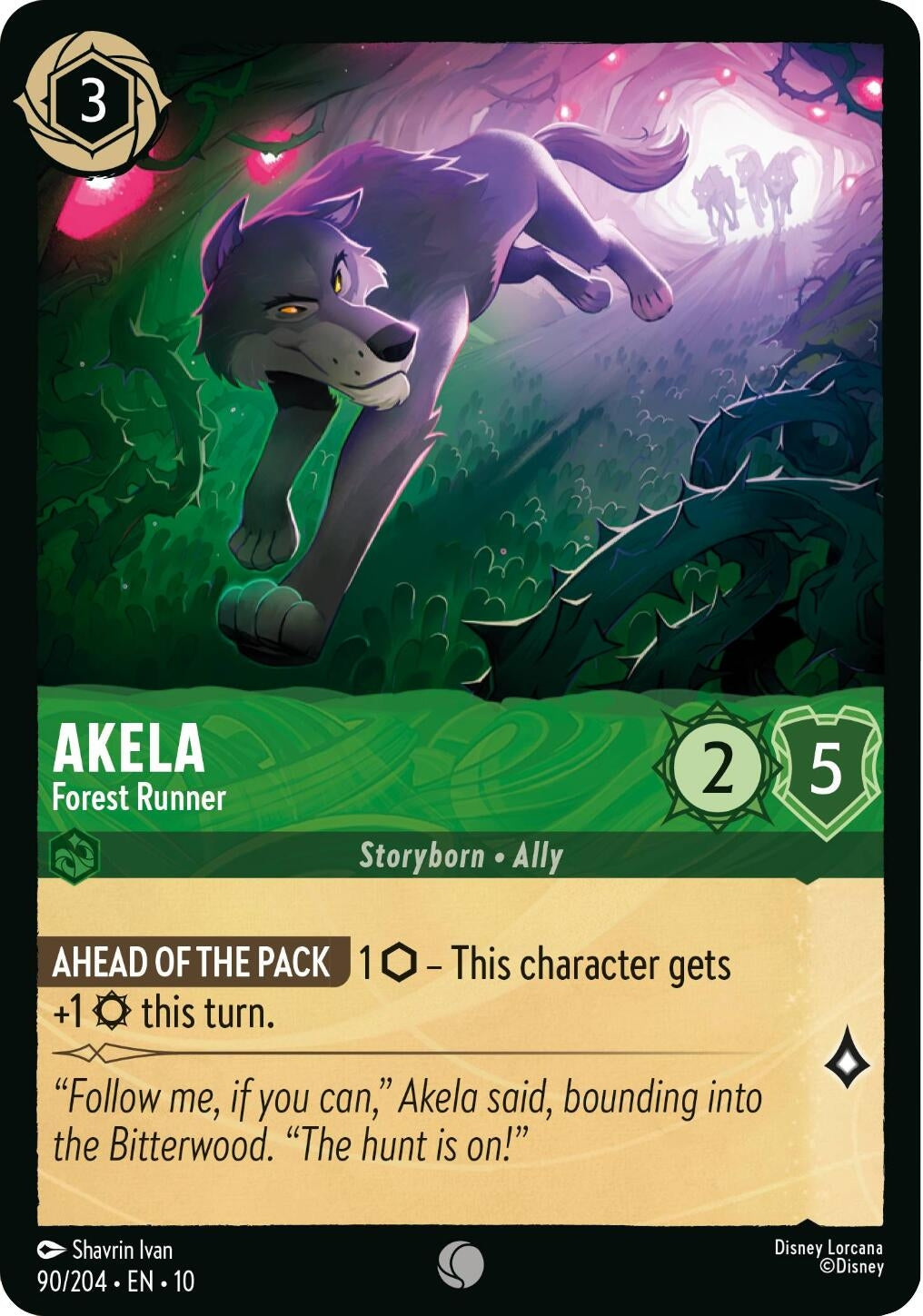 Akela - Forest Runner (90/204) (10)