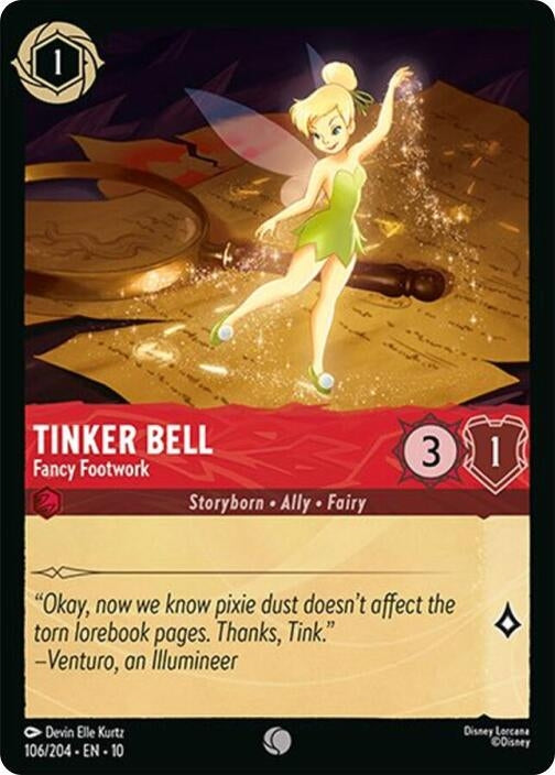 Tinker Bell - Fancy Footwork (106/204) (10)