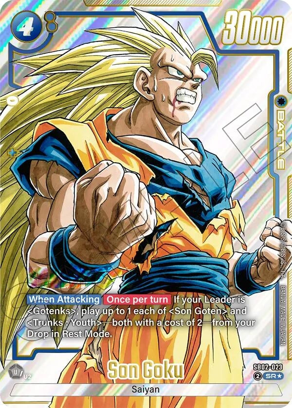 Son Goku - SB02-023 (Alternate Art) (SB02-023) (SB02)