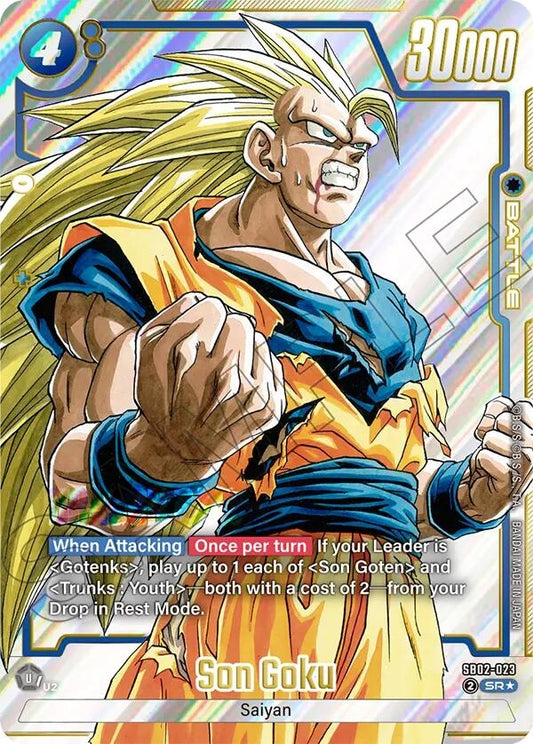 Son Goku - SB02-023 (Alternate Art) (SB02-023) (SB02)