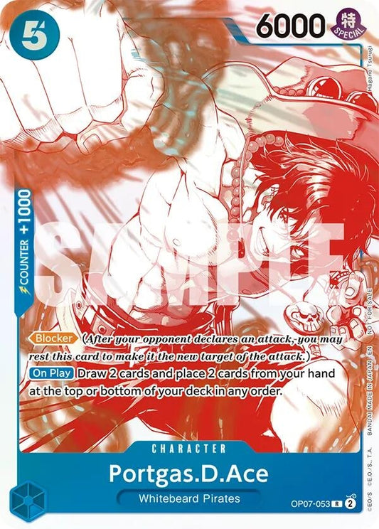 Portgas.D.Ace - OP07-053 (3rd Anniversary Treasure Campaign Pack) (OP07-053) (OP-PR)