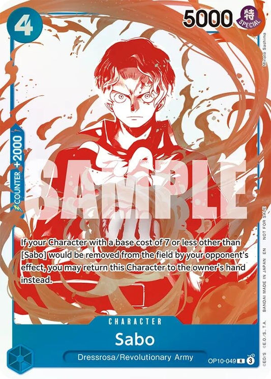 Sabo - OP10-049 (3rd Anniversary Treasure Campaign Pack) (OP10-049) (OP-PR)