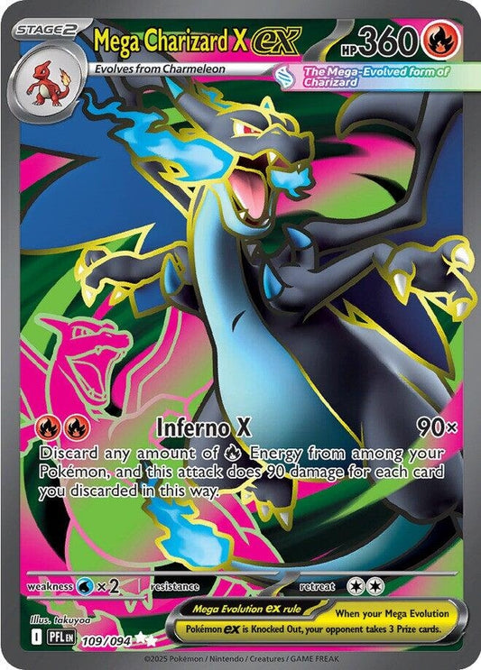 Mega Charizard X ex (109/094) (PFL)