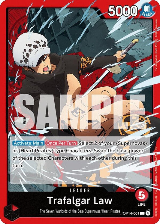 Trafalgar Law - OP14-001 (OP14-001) (OP14)