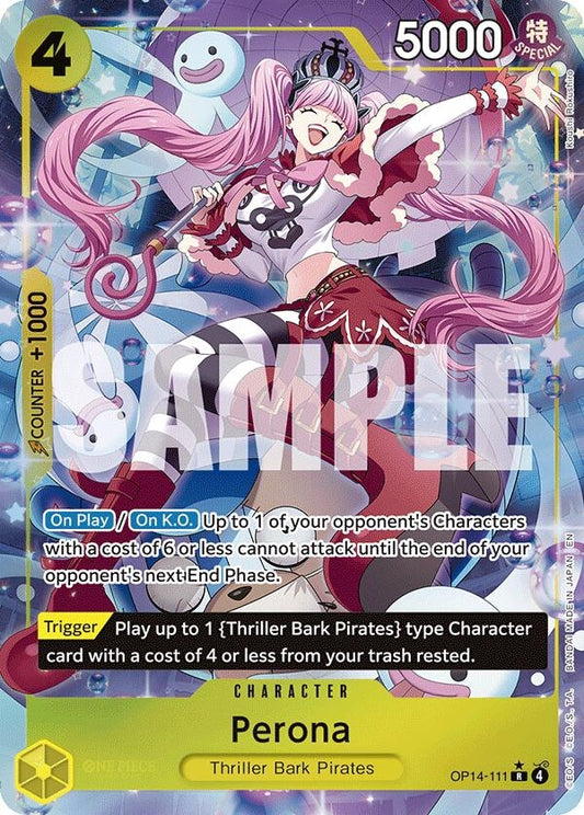 Perona - OP14-111 (Alternate Art) (OP14-111) (OP14)