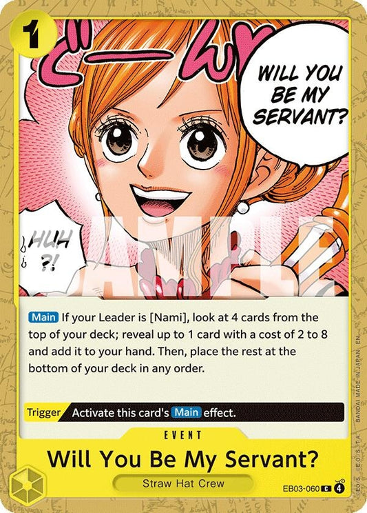 Will You Be My Servant? (EB03-060) (EB-03)