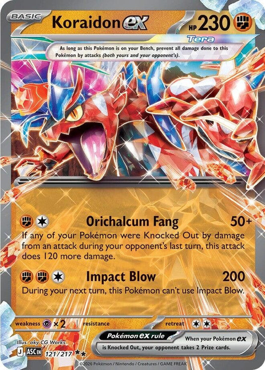 Koraidon ex (121/217) (ASC)