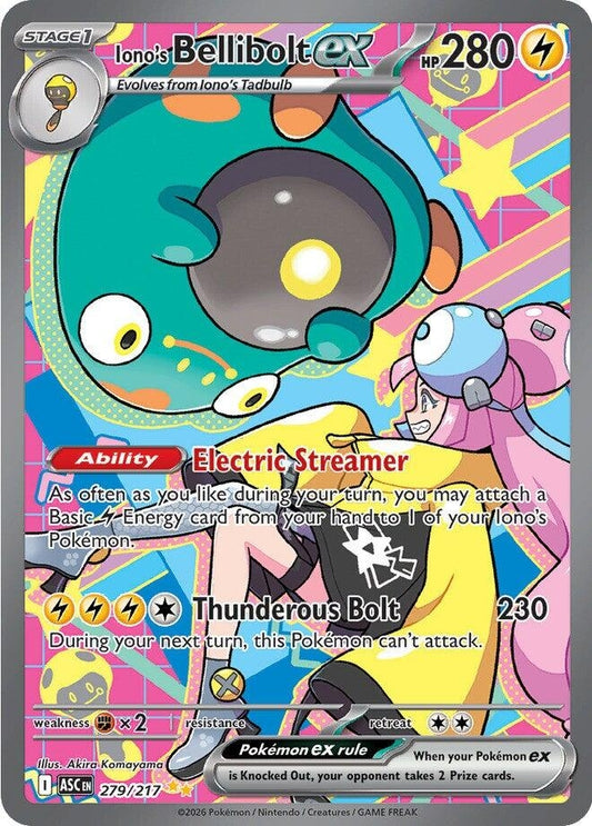 Iono's Bellibolt ex (279/217) (ASC)