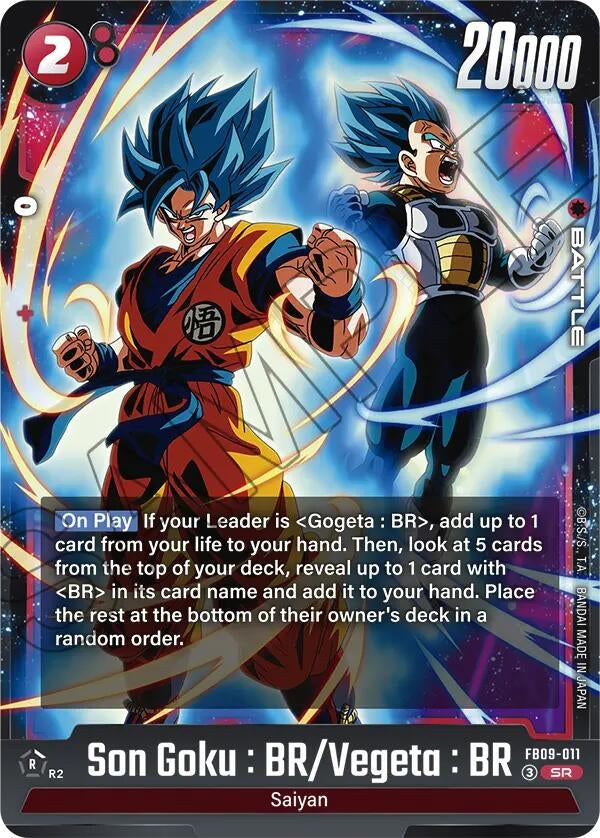 Son Goku : BR/Vegeta : BR (FB09-011) (FB09)