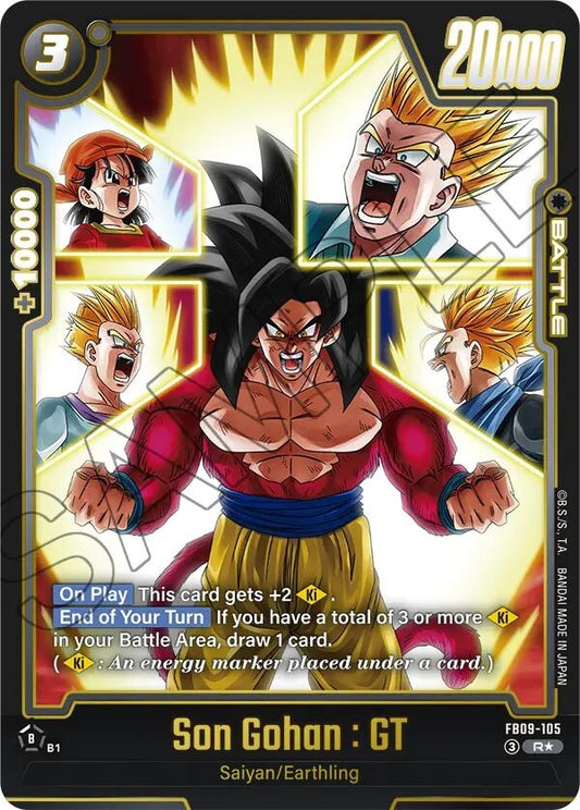 Son Gohan : GT - FB09-105 (Alternate Art) (FB09-105) (FB09)