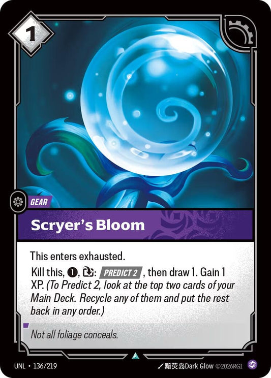 Scryer's Bloom (136/219) (UNL)