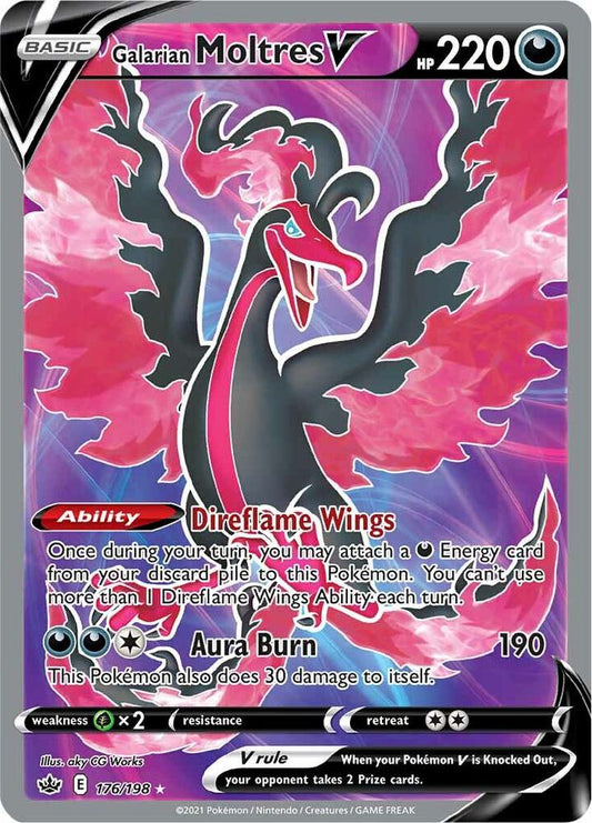 Galarian Moltres V 176/198 - NM