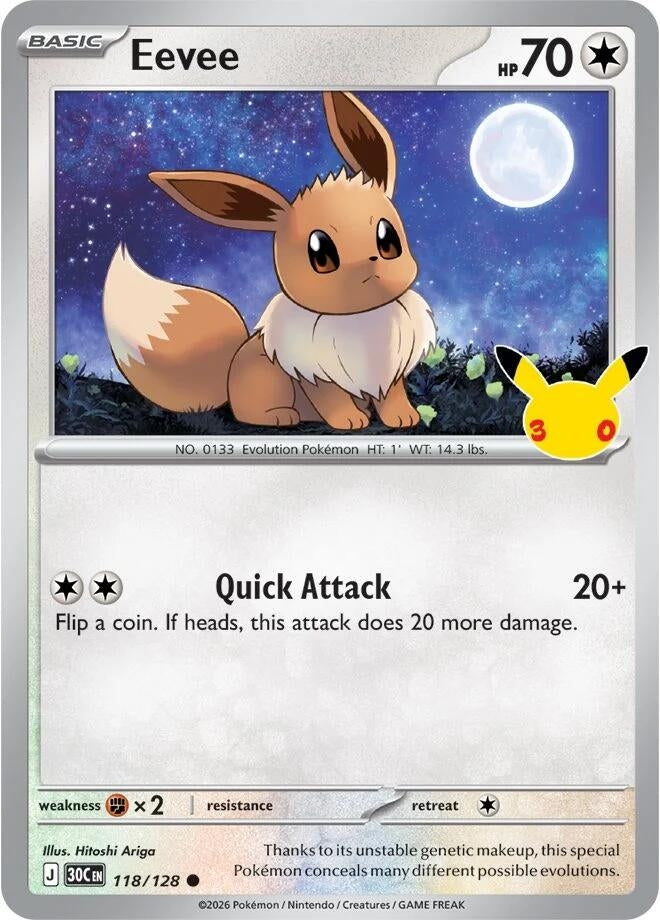 Eevee (118/128) (30C)