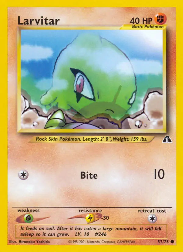 Larvitar (57/75) (N2)