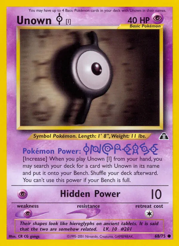 Unown [I] (68/75) (N2)