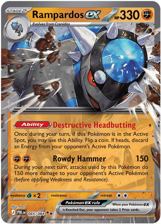 Rampardos ex (045/084) (ME05)