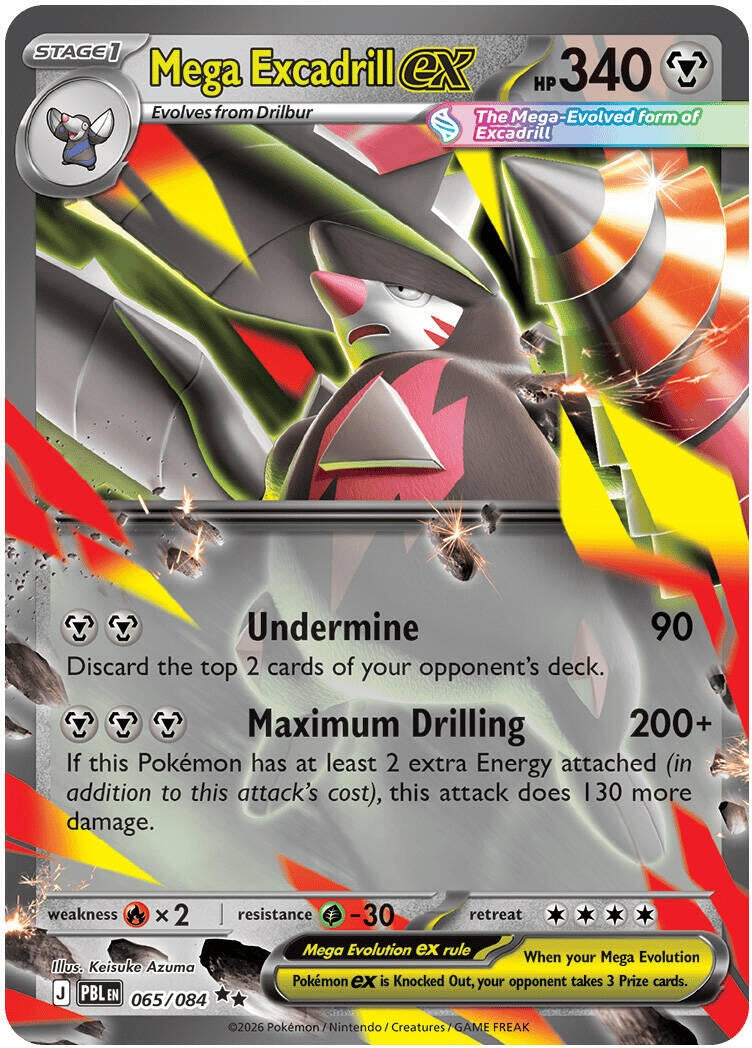 Mega Excadrill ex (065/084) (ME05)