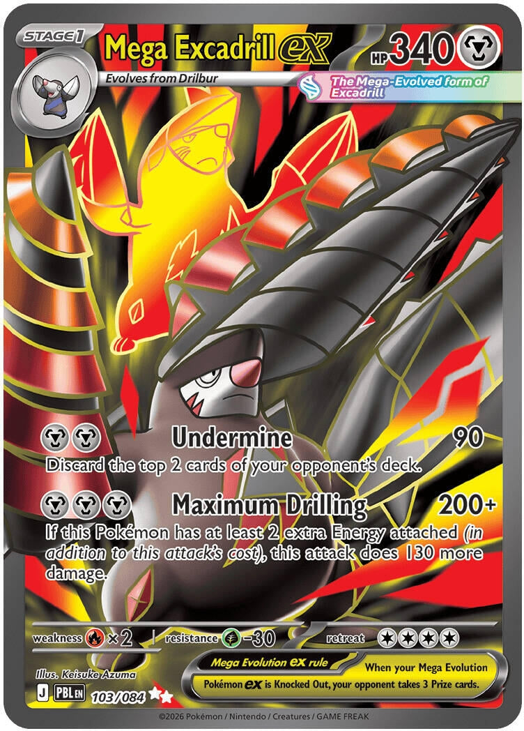 Mega Excadrill ex (103/084) (ME05)