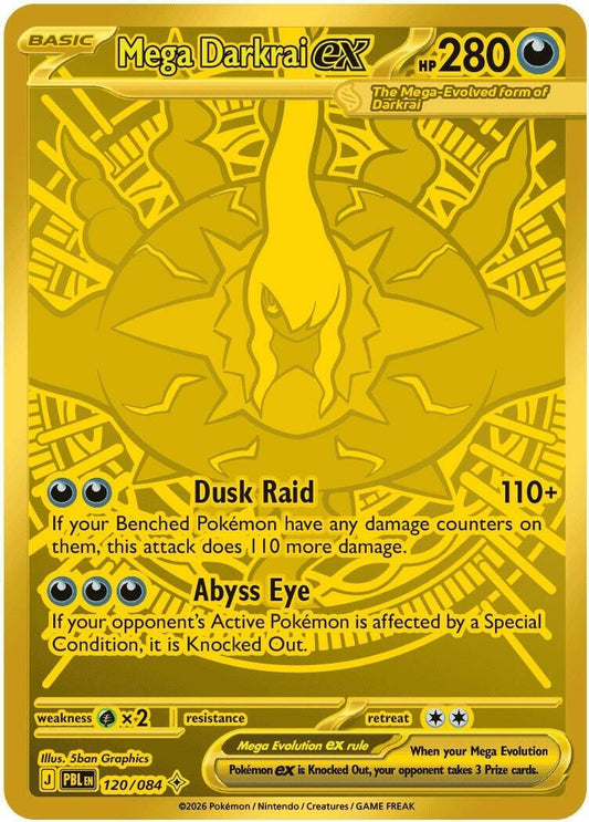 Mega Darkrai ex (120/084) (ME05)