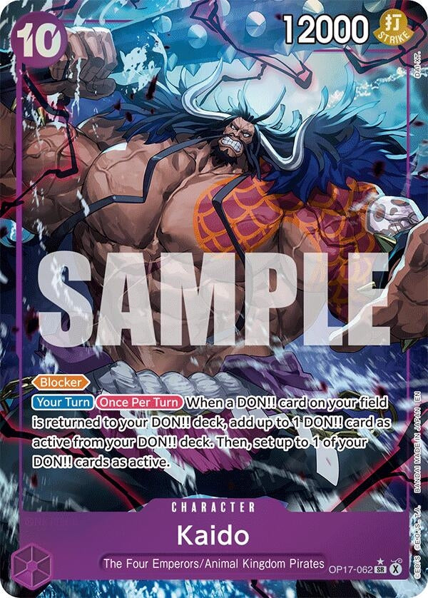 Kaido (062) (Alternate Art) (OP17-062) (OP17)