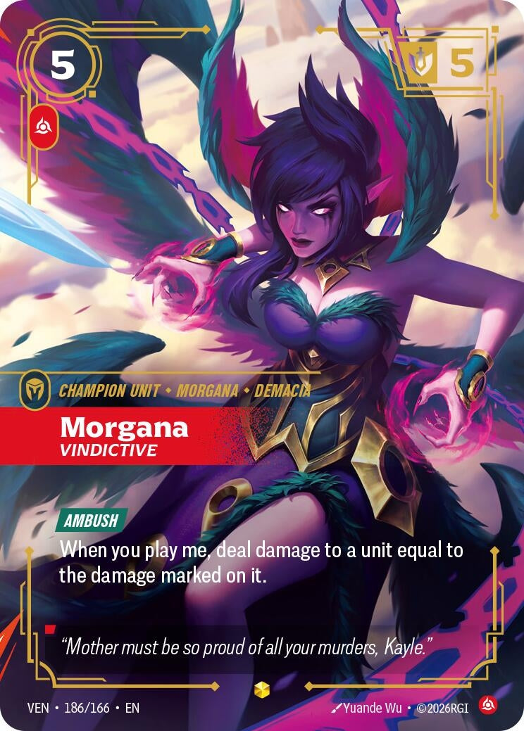 Morgana, Vindictive (Overnumbered) (186/166) (VEN)