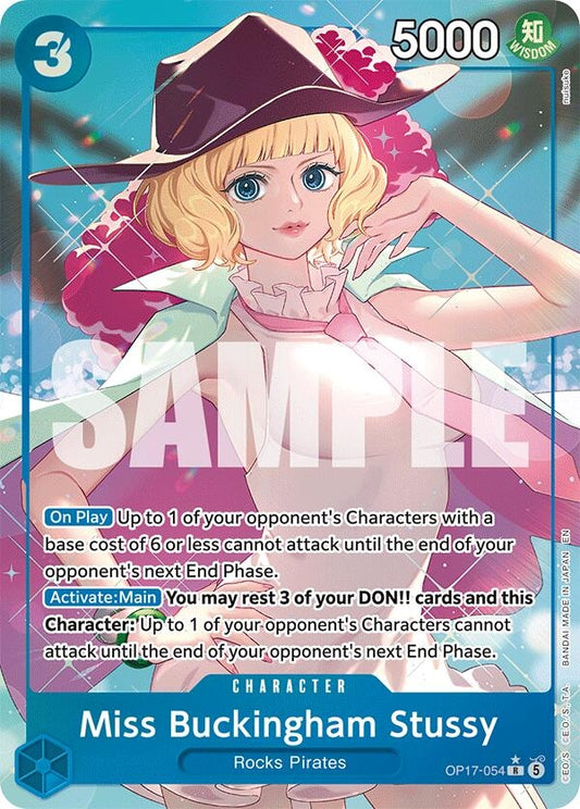 Miss Buckingham Stussy (Alternate Art) (OP17-054) (OP17)