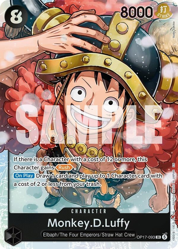 Monkey.D.Luffy (093) (OP17-093) (OP17)