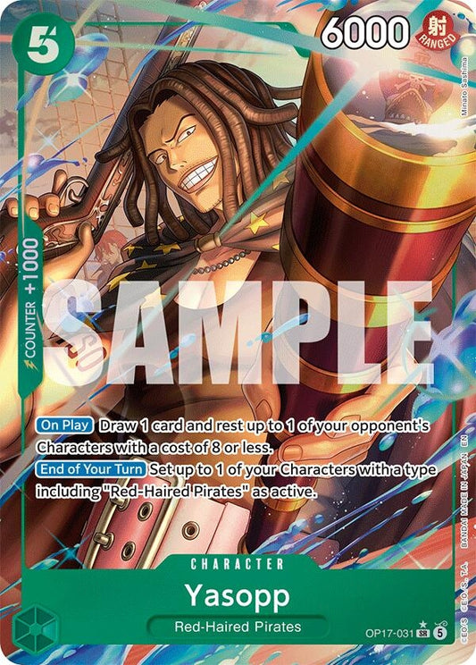 Yasopp (Alternate Art) (OP17-031) (OP17)
