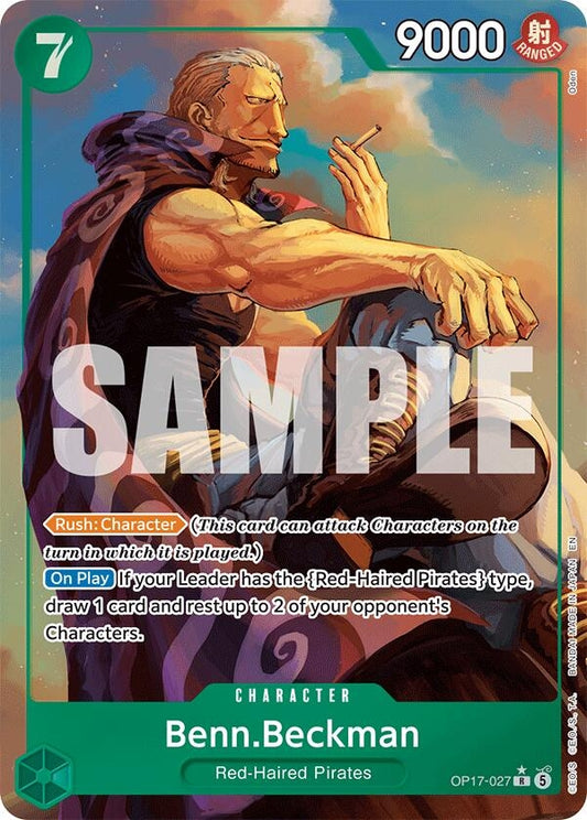Benn.Beckman (Alternate Art) (OP17-027) (OP17)