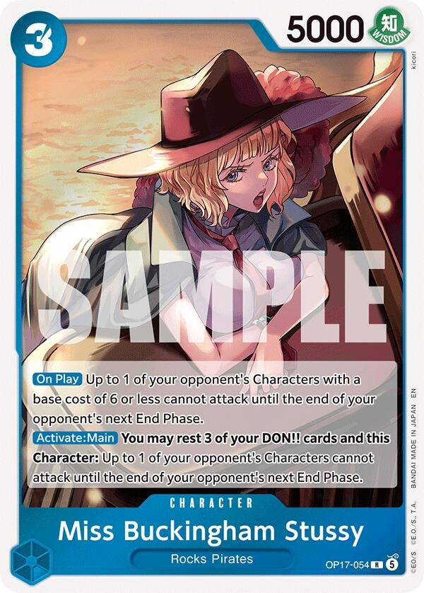 Miss Buckingham Stussy (OP17-054) (OP17)