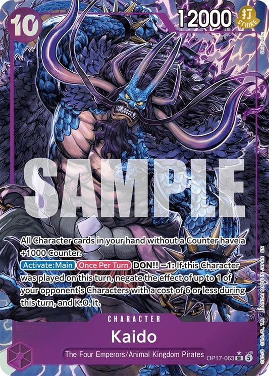 Kaido (063) (Alternate Art) (OP17-063) (OP17)