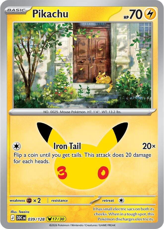 Pikachu (039/128) (30C)